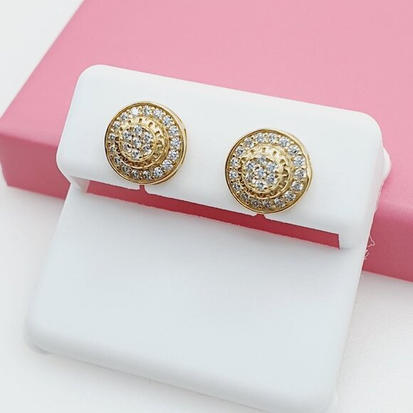 "925 Sterling Silver Cubic Zirconia Earrings, U19254605 - Picture 5 of 11